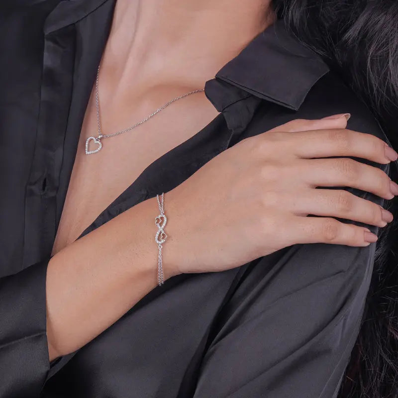 Always Keep Me In Your Heart - Granddaughter Bracelet