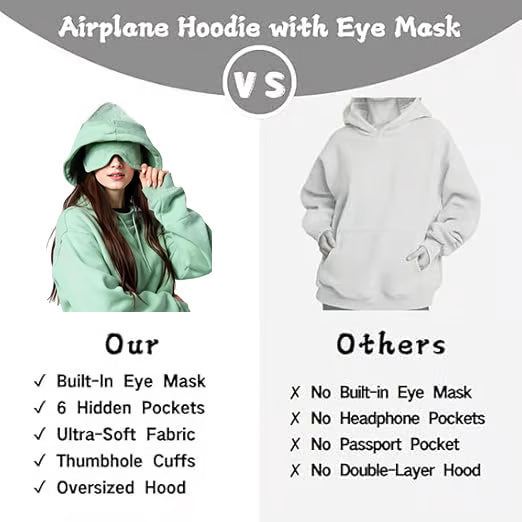 Airplane Travel Hoodie