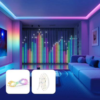 Dynamic Curtain Lights