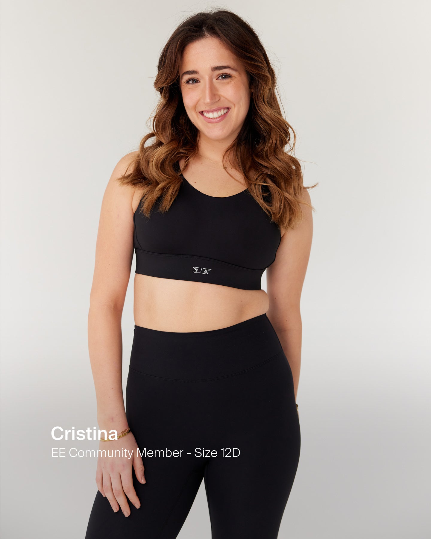 High Support Performance Bra - Black