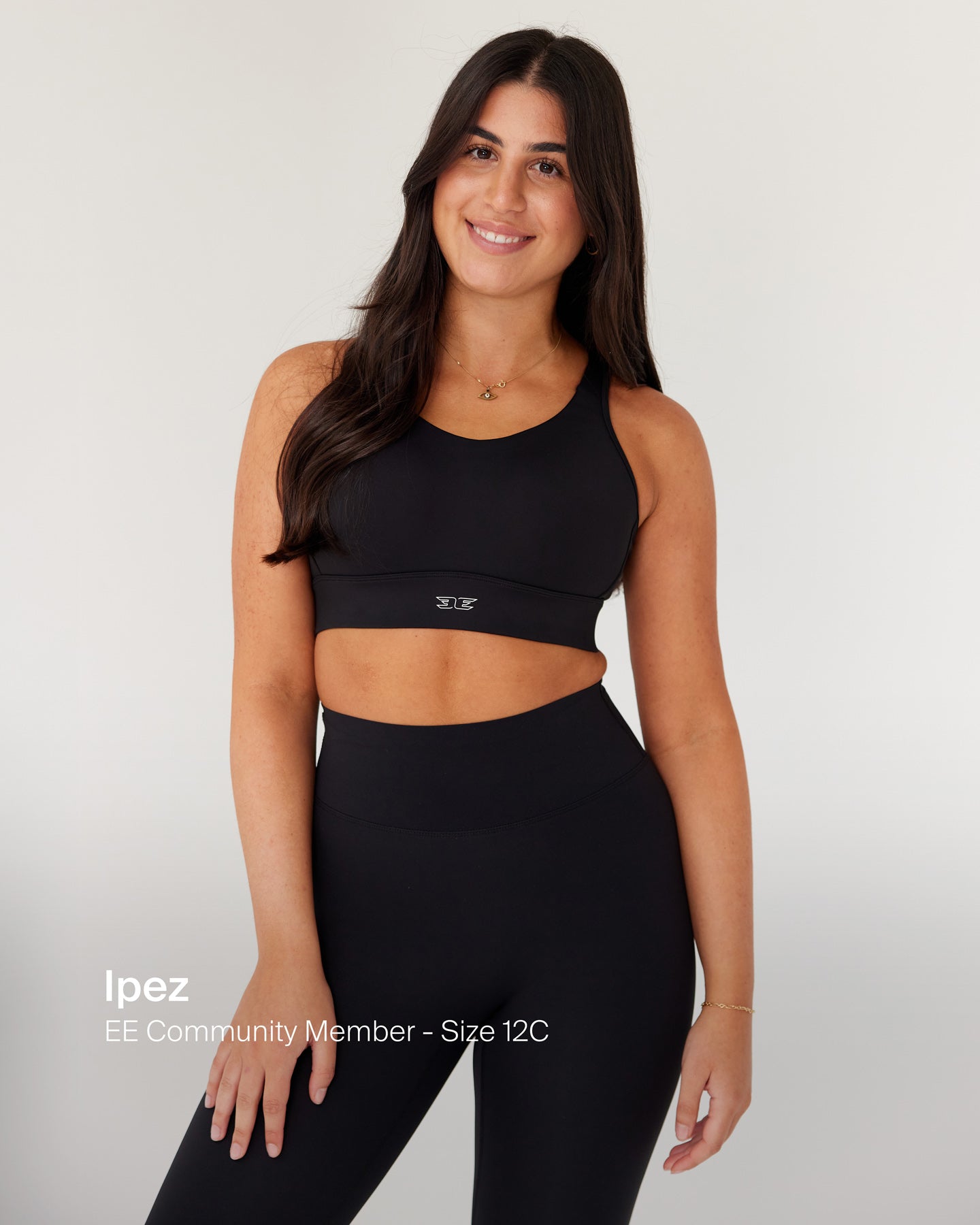 High Support Performance Bra - Black