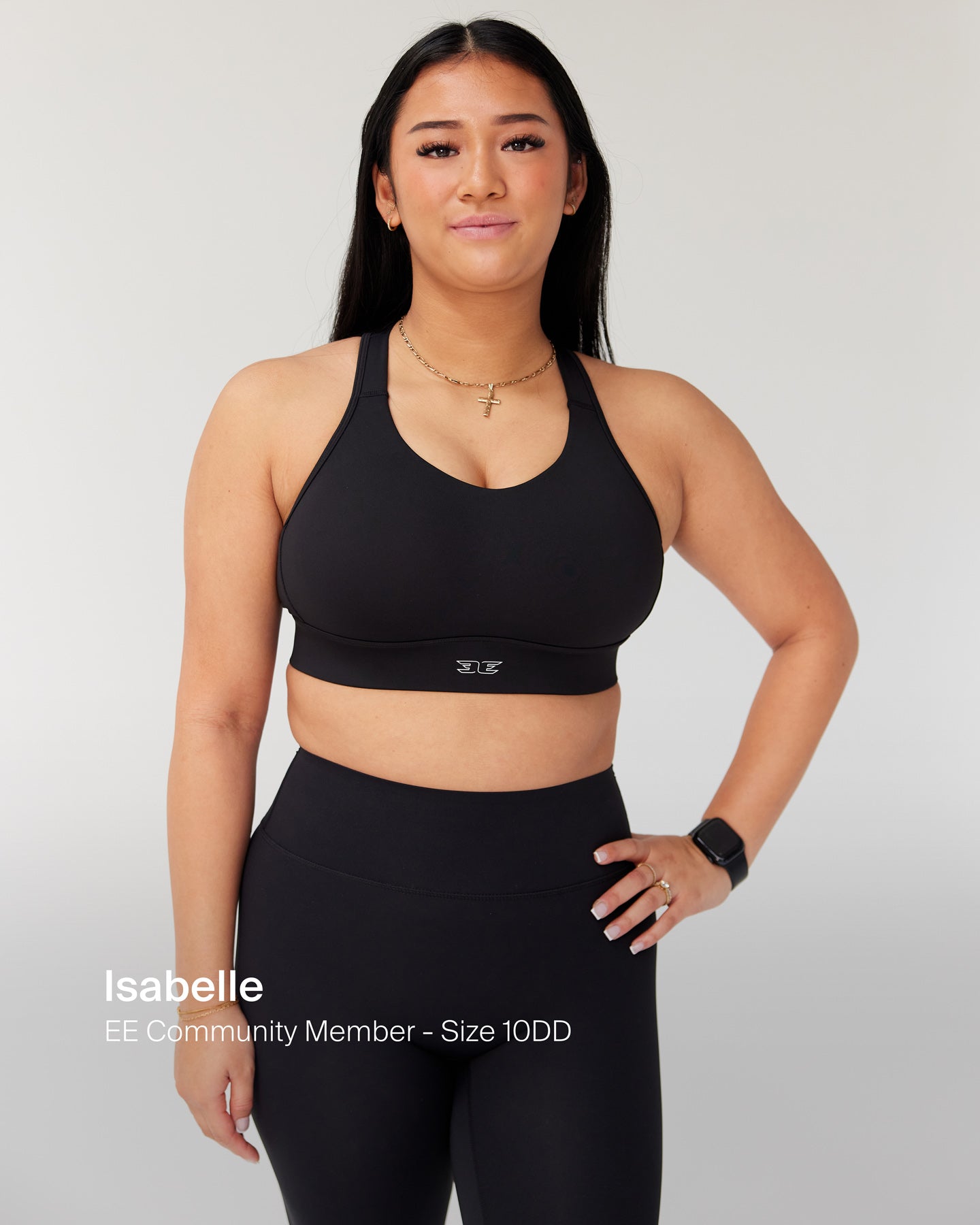 High Support Performance Bra - Black