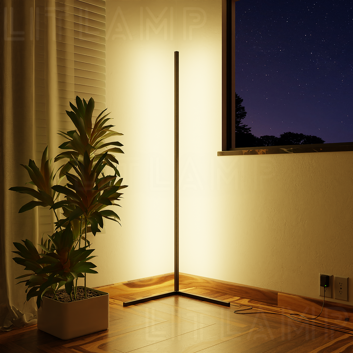 LED Corner Floor Lamp — LitLamp™