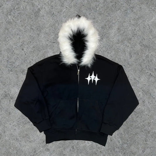 POLAR BLACK HOODIE