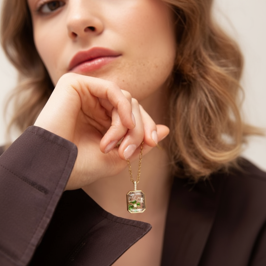 Ava Delora Locket Necklace - Ava Delora