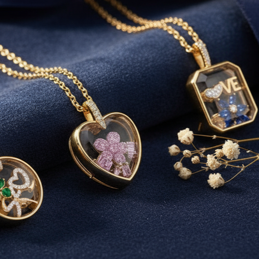 Ava Delora Locket Necklace - Ava Delora