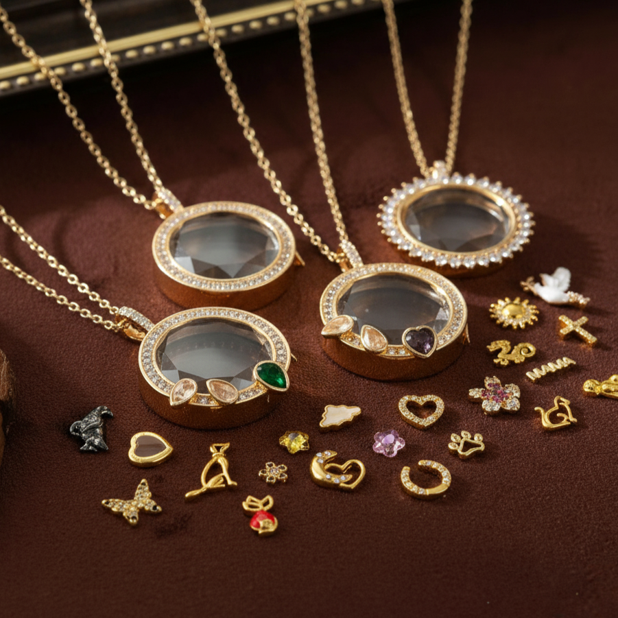 Ava Delora Locket Necklace - Ava Delora