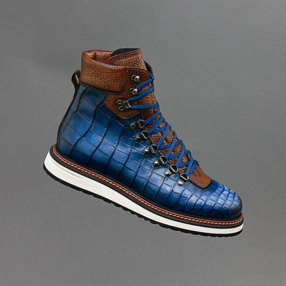 Handmade Ultimate Crocodile Winter Boots
