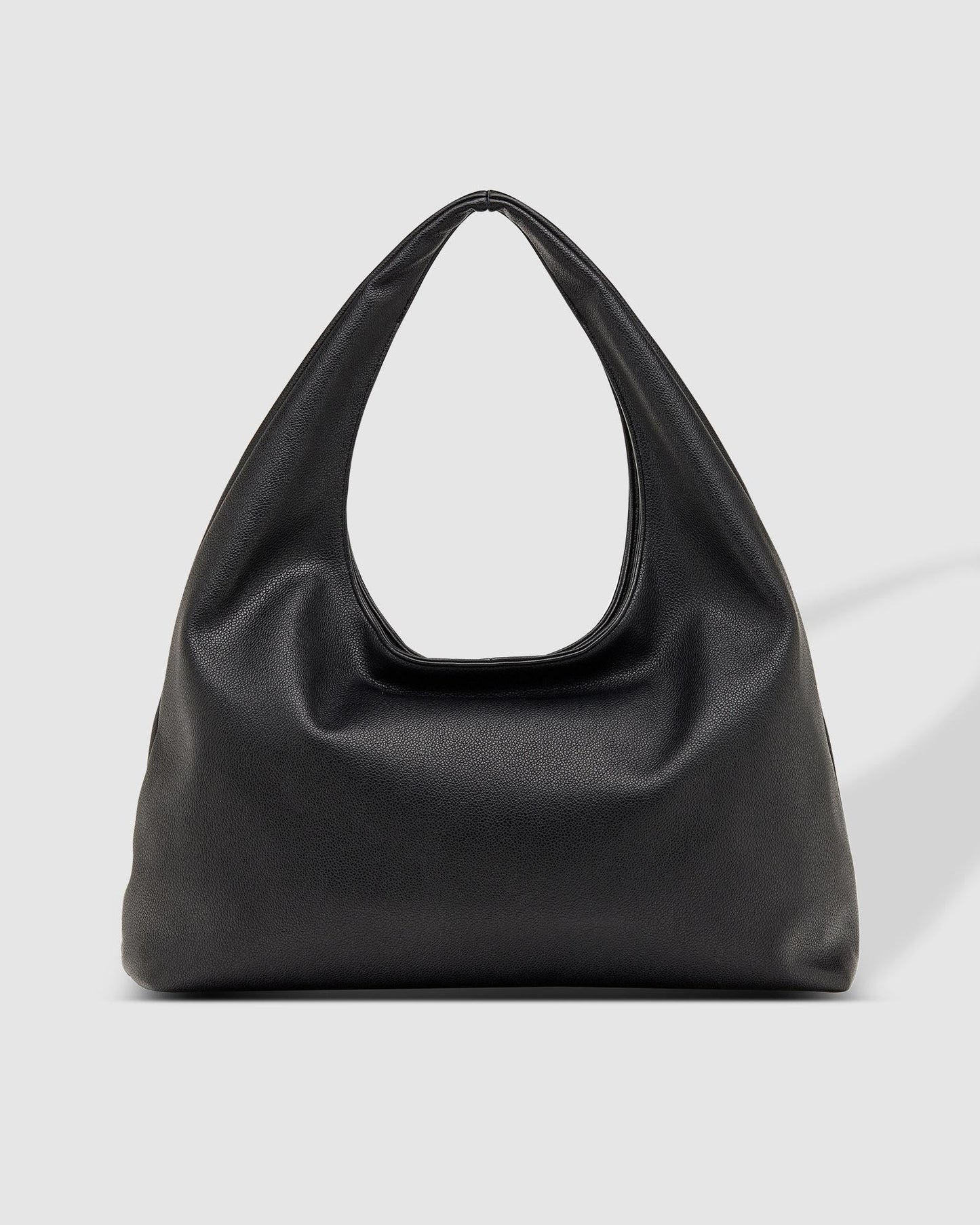 Louenhide Monaco Bag in black vegan leather - back view